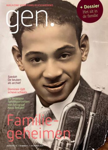 De cover van het Gen.magazine nummer van december 2025